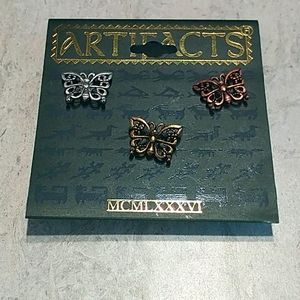 Butterfly pins